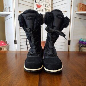 Woman Within; Comfortview, Size 12W, The Eileen Waterproof Boot, Black